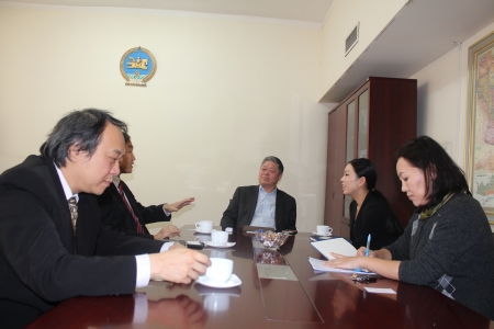 Chief Commissioner meets with delegates from Taiwan