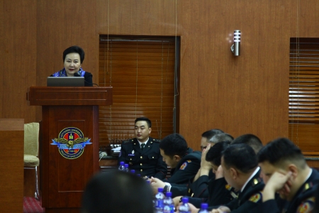 Commissioner Oyunchimeg Purev made a briefing to the General Executive Agency of Court Decisions within the framework of Memorandum of Understanding signed between bilateral organizations